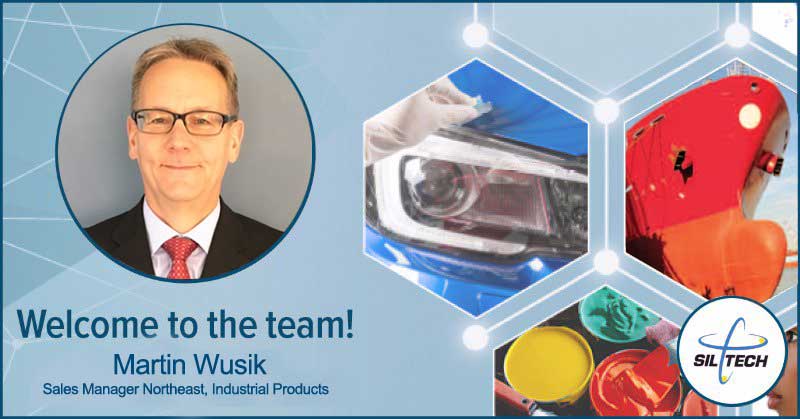 Siltech Corporation is pleased to announce Martin Wusik as the Northeast U.S. Sales Manager