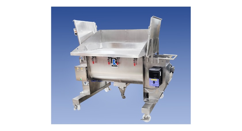 ROSS Ribbon Blender Optimized for Efficient Powder Handling